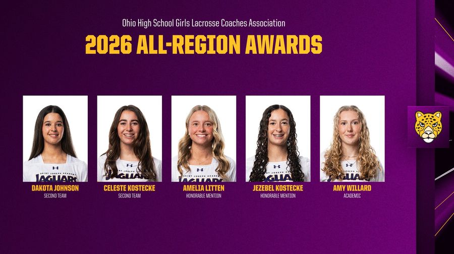 Five Lacrosse Jaguars Earn All-Region Honors